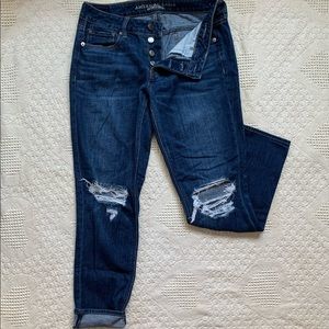American Eagle Tomgirl Jeans size 4 regular